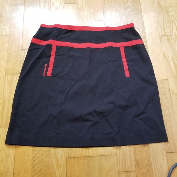 Mod Robes Cyber Goth Red Skirt - Picture 1 of 4